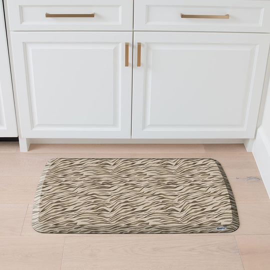 GelPro® Elite Comfort Mat Luxe Safari Zebra Brown 20"x36" banner